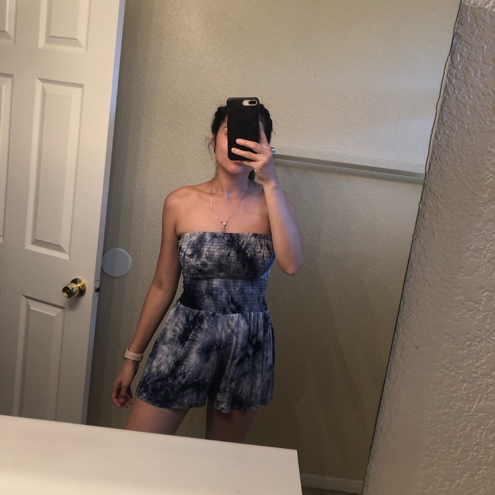 Tube Top Romper